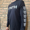 Off With Their Heads "Stencil" Long Sleeve Tee Shirt