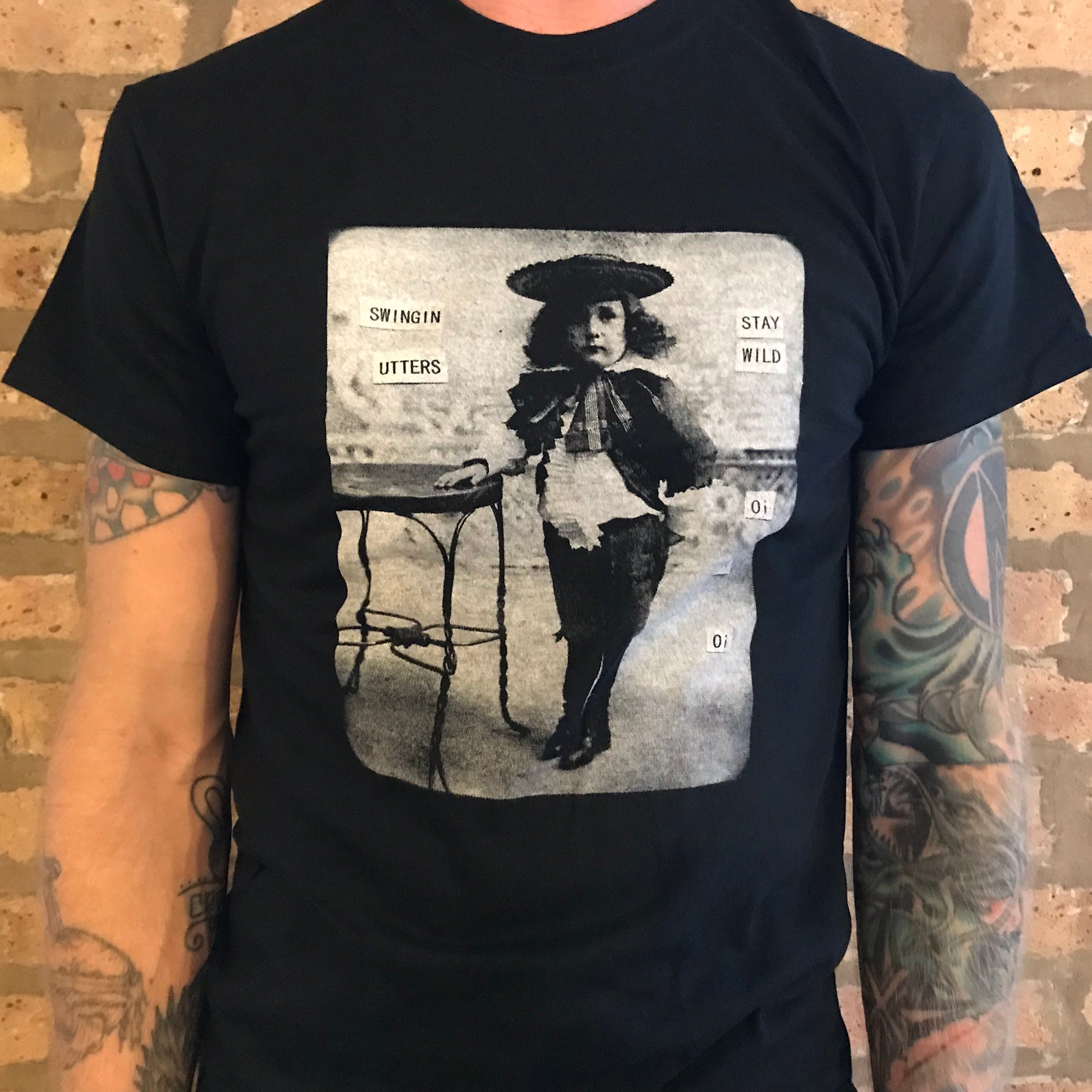 Swingin' Utters "Stay Wild" Tee Shirt