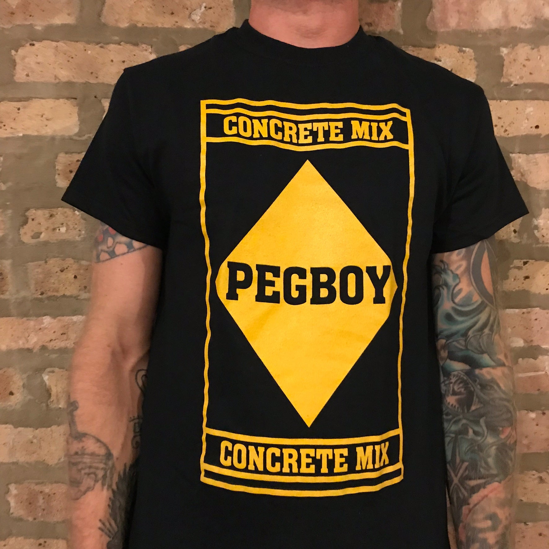 Pegboy "Concrete Mix" Tee Shirt