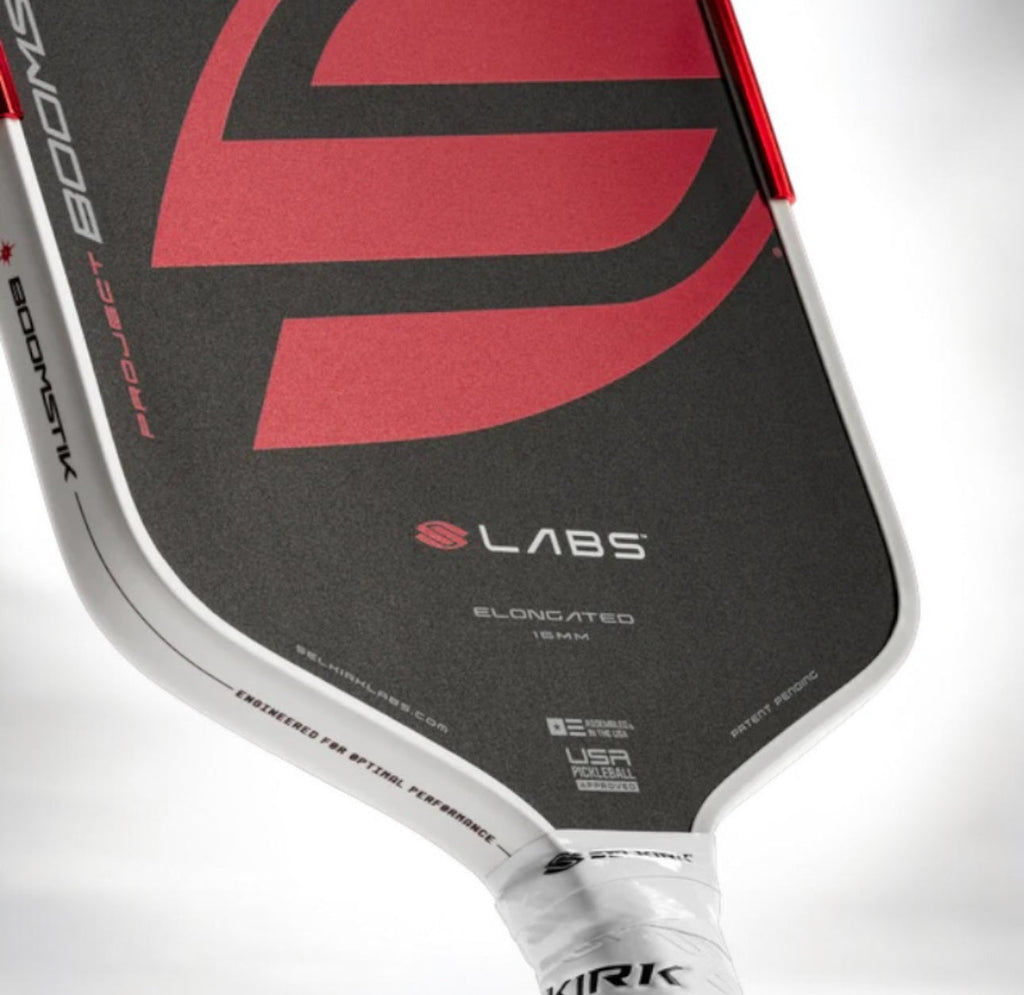 Selkirk Boomstik Elongated Pickleball Paddle & Limited Edition Cover "DUPR the Great"