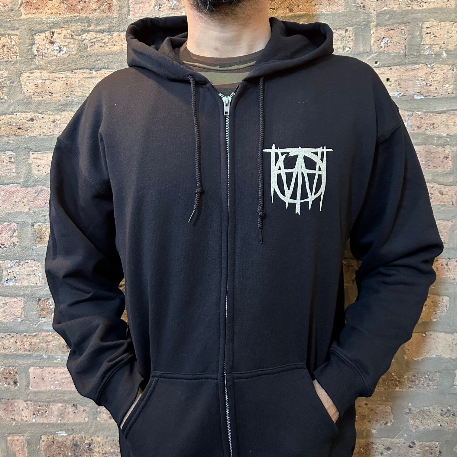 Off With Their Heads "Tiki Skull" Full Zip Hoodie