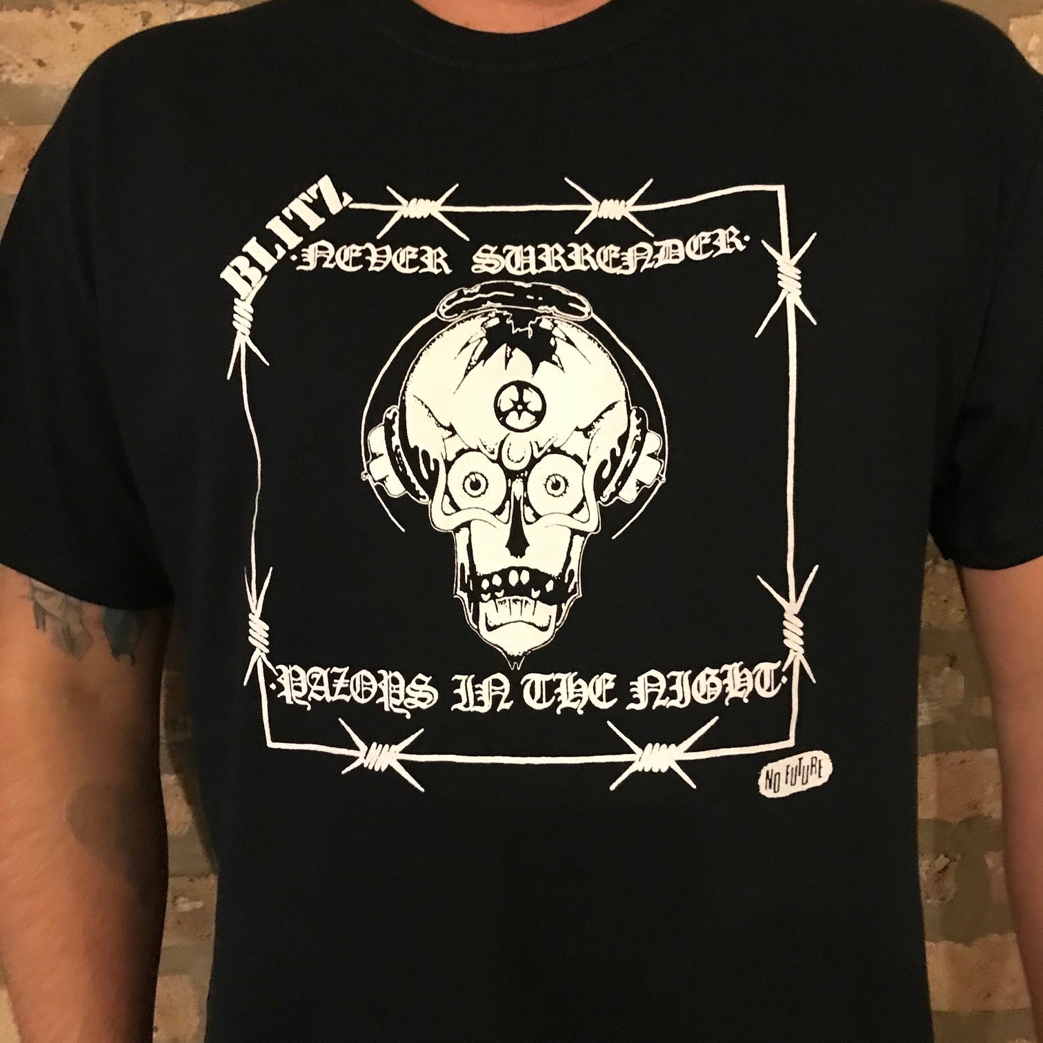 Blitz "Never Surrender" Tee Shirt