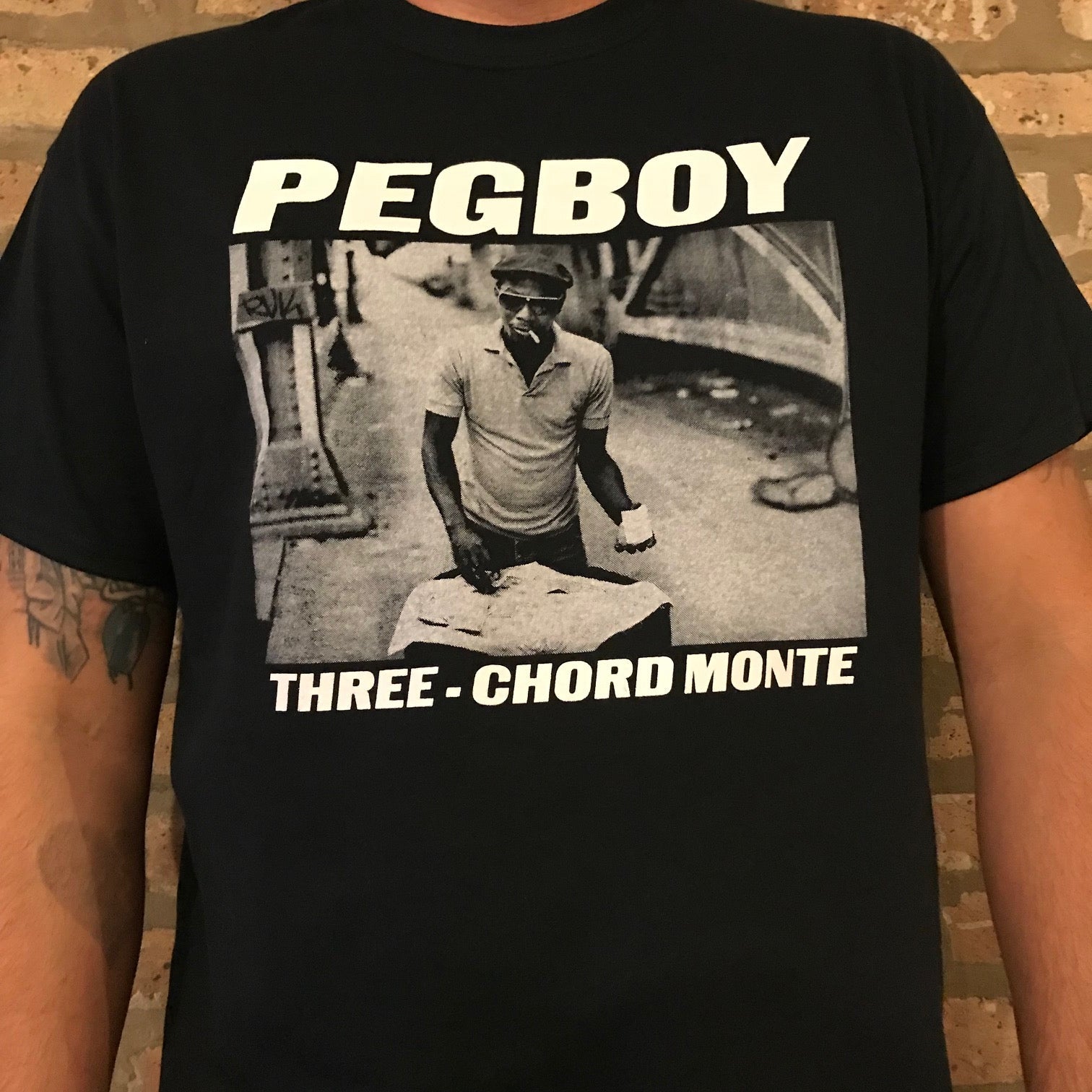 Pegboy "Three-Chord Monte" Tee Shirt