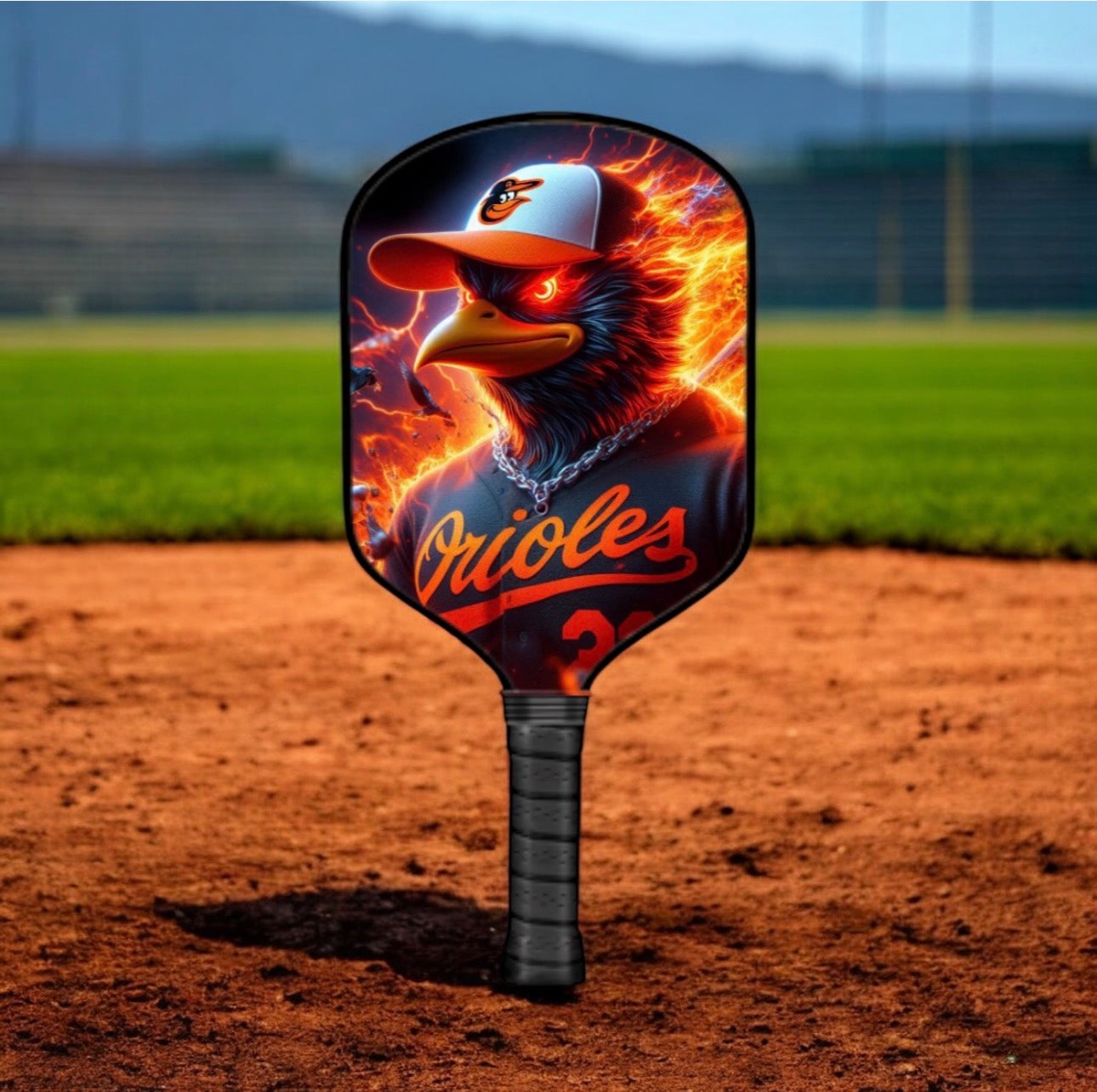 Baltimore Orioles - MLB - Pickleball Paddle
