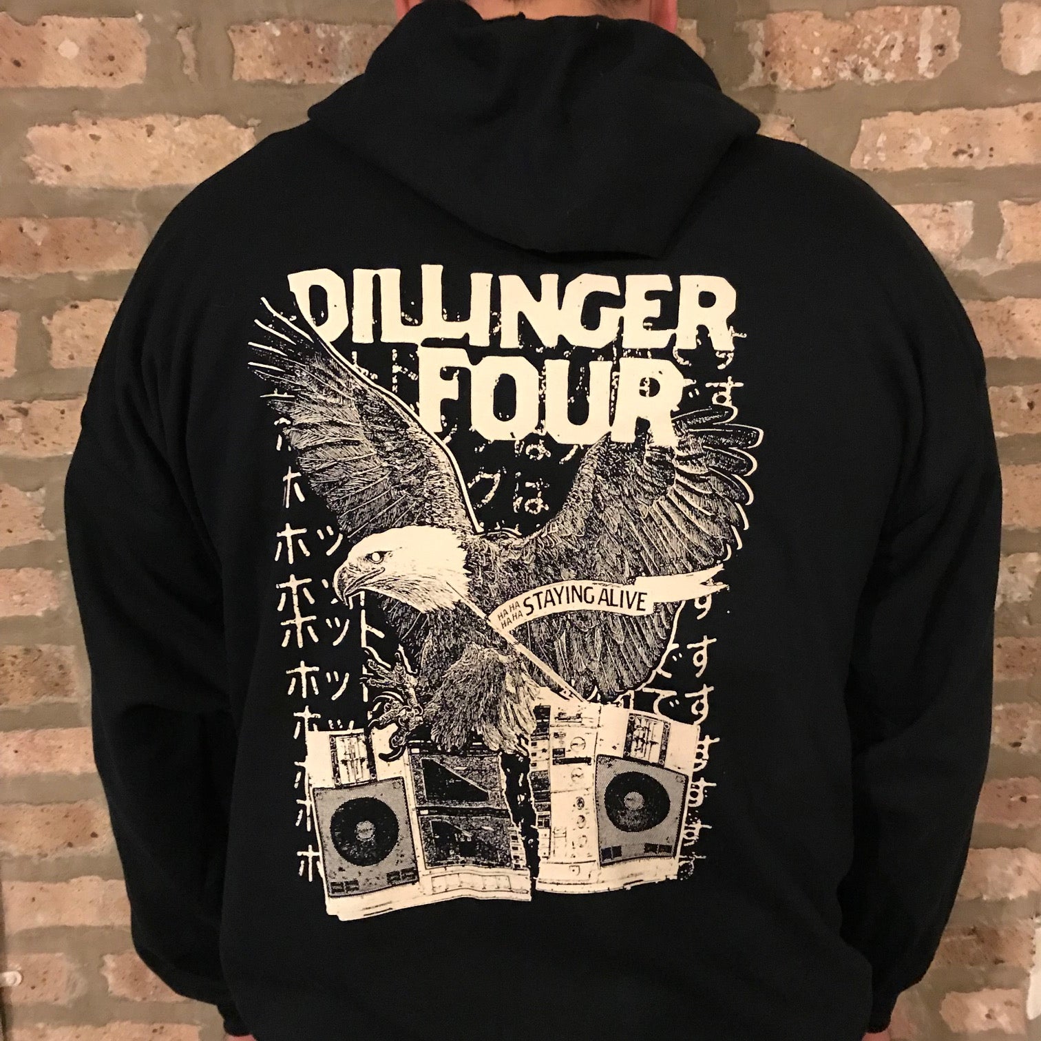 Dillinger Four "Stayin' Alive" Hoodie