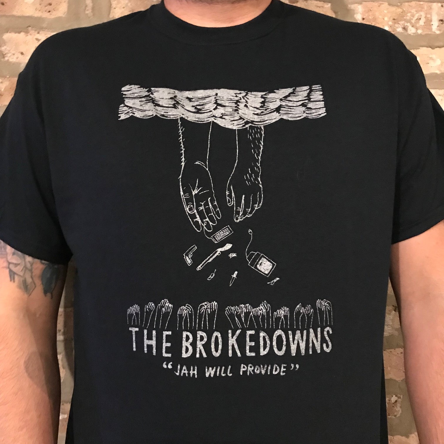 Brokedowns "Jah Will Provide" Tee Shirt