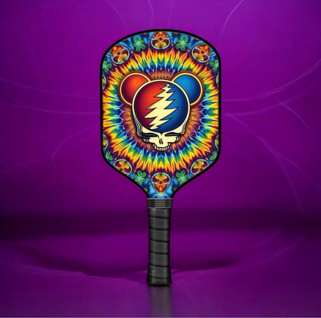 Grateful Dead Drops - Stealie Bear - Pickleball Paddle