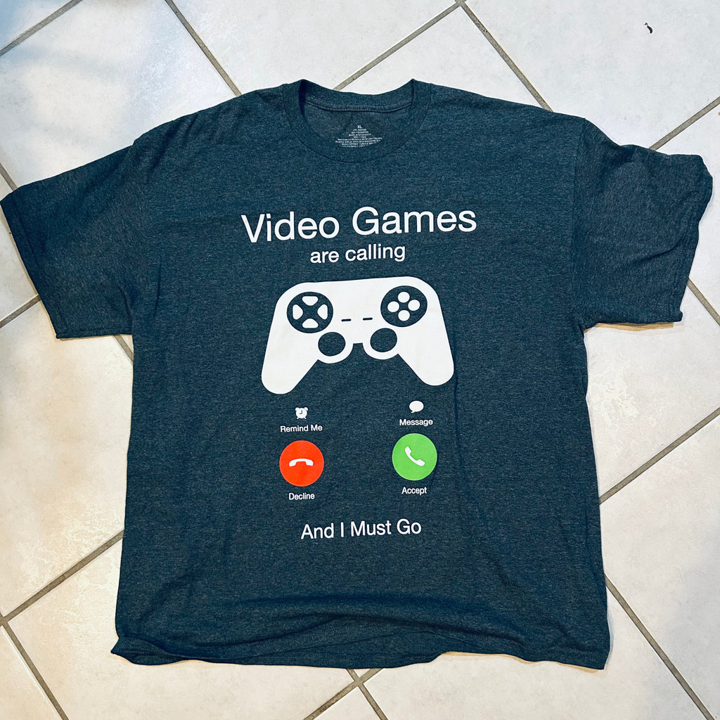 Video Games Are Calling Tee Shirt