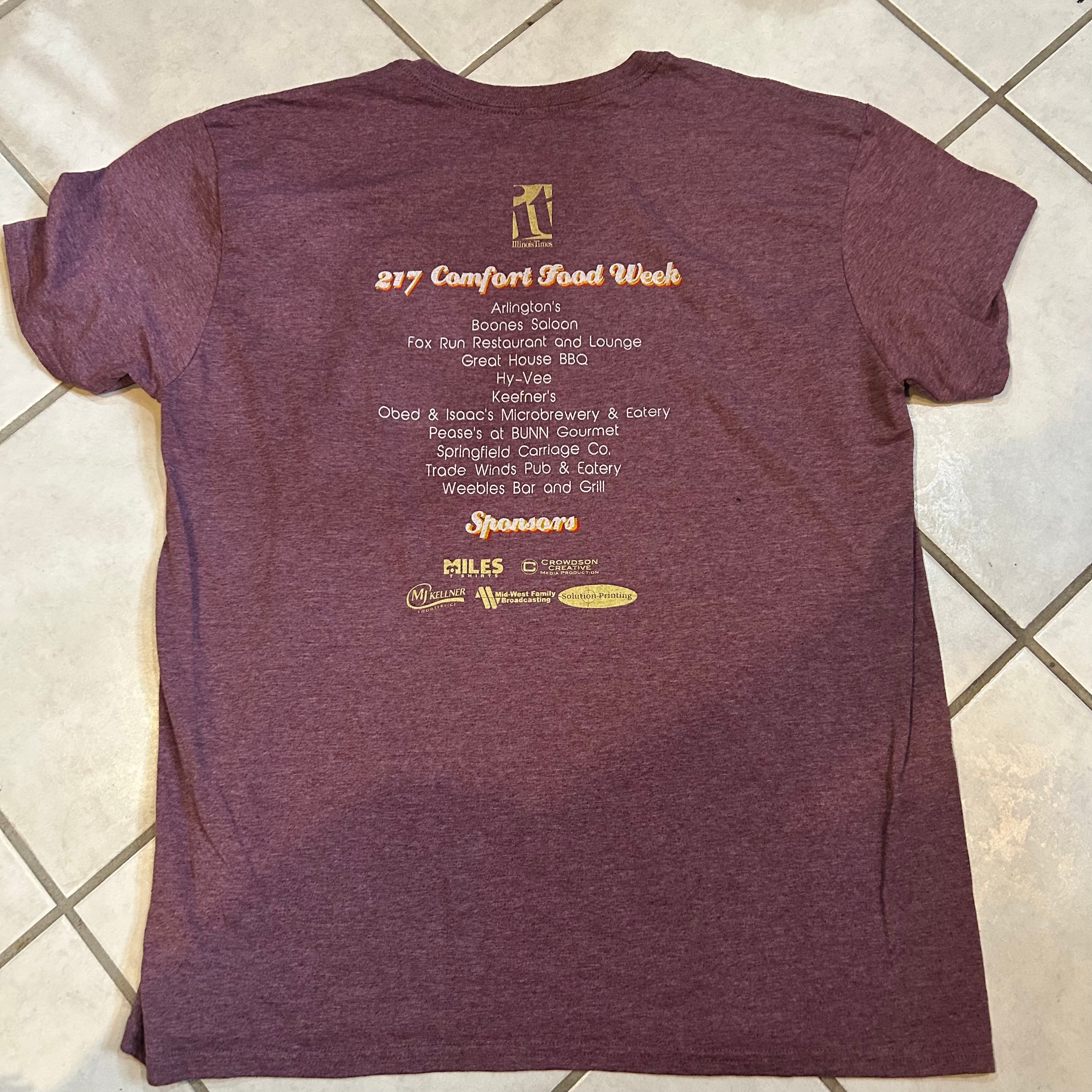 Comfort Food Tee Shirt 2XL