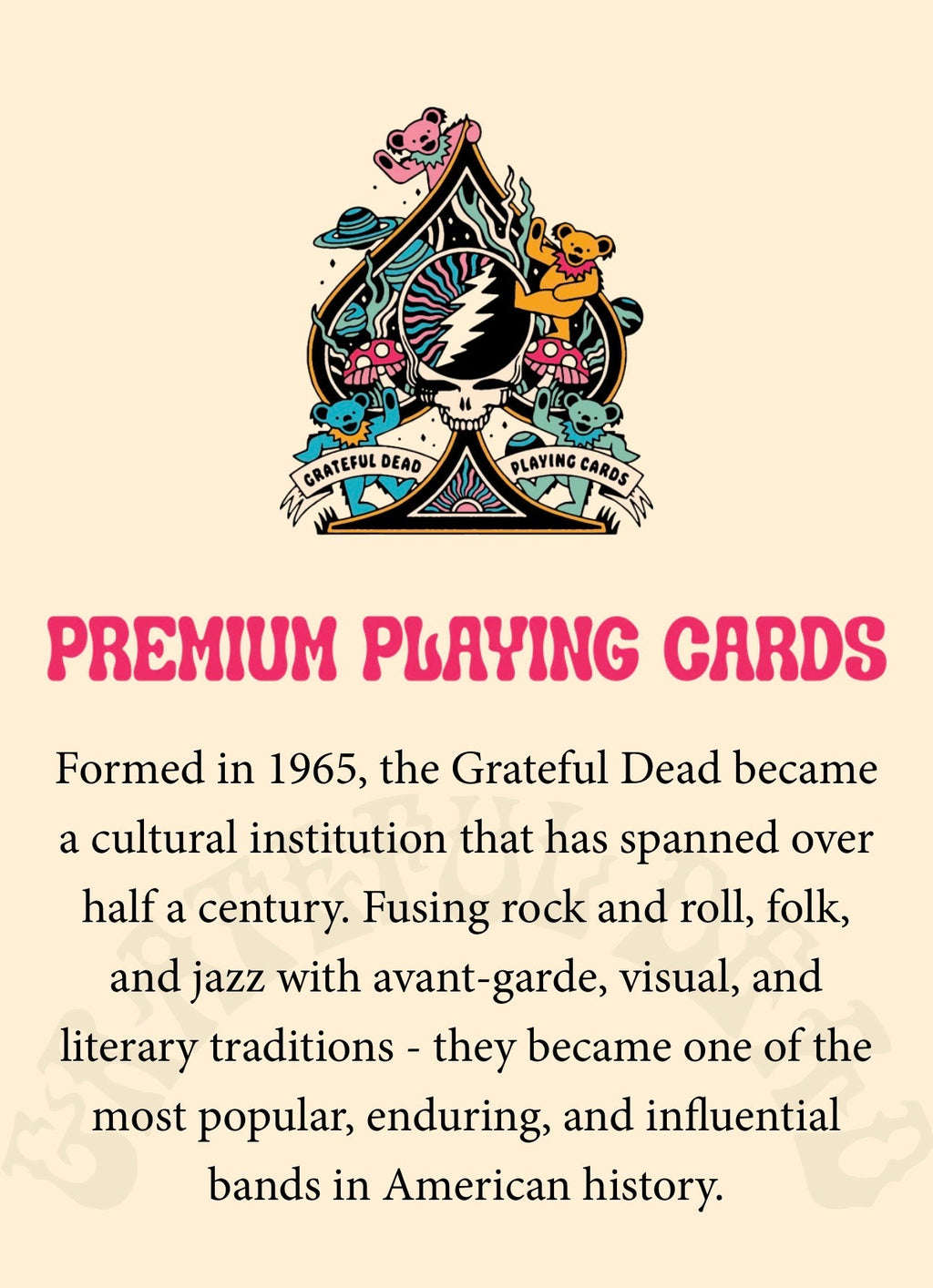 Grateful Dead Drops - Stealie Pickleball Paddle Cover & Playing Card Collectors Edition