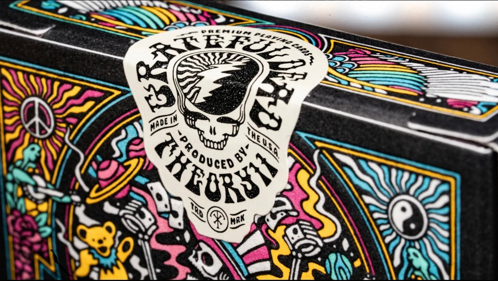 Grateful Dead Drops - Stealie Pickleball Paddle Cover & Playing Card Collectors Edition