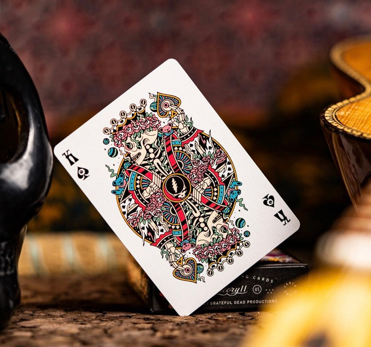 Grateful Dead Drops - Mystic Mushroom- Collector's Edition Pickleball Paddle & Playing Cards (Copy)