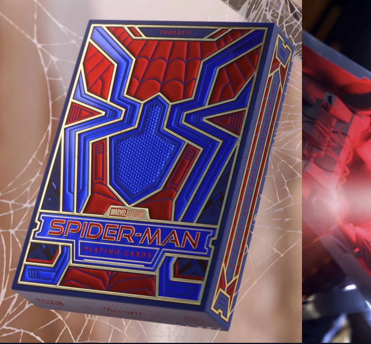 Spiderman Pickleball Paddle Cover & Playing Card Collectors Edition