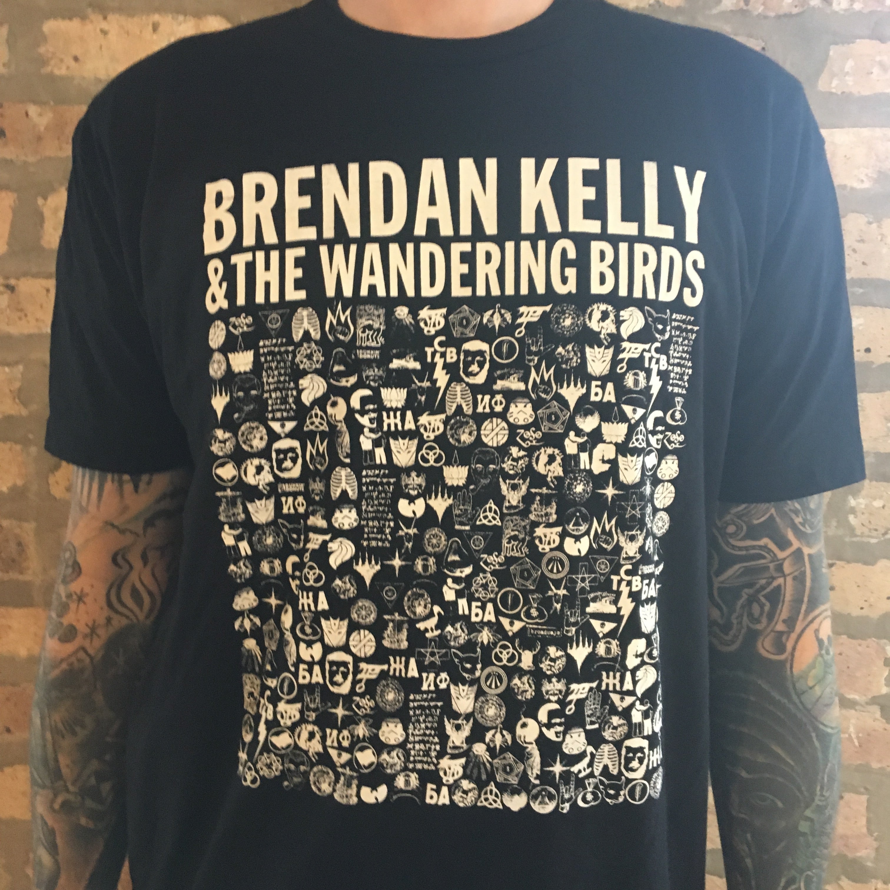 Brendan Kelly & The Wandering Birds "Flair" Tee Shirt
