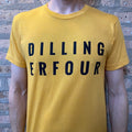 Dillinger Four "DILLING" Tee Shirt (Heather Yellow)