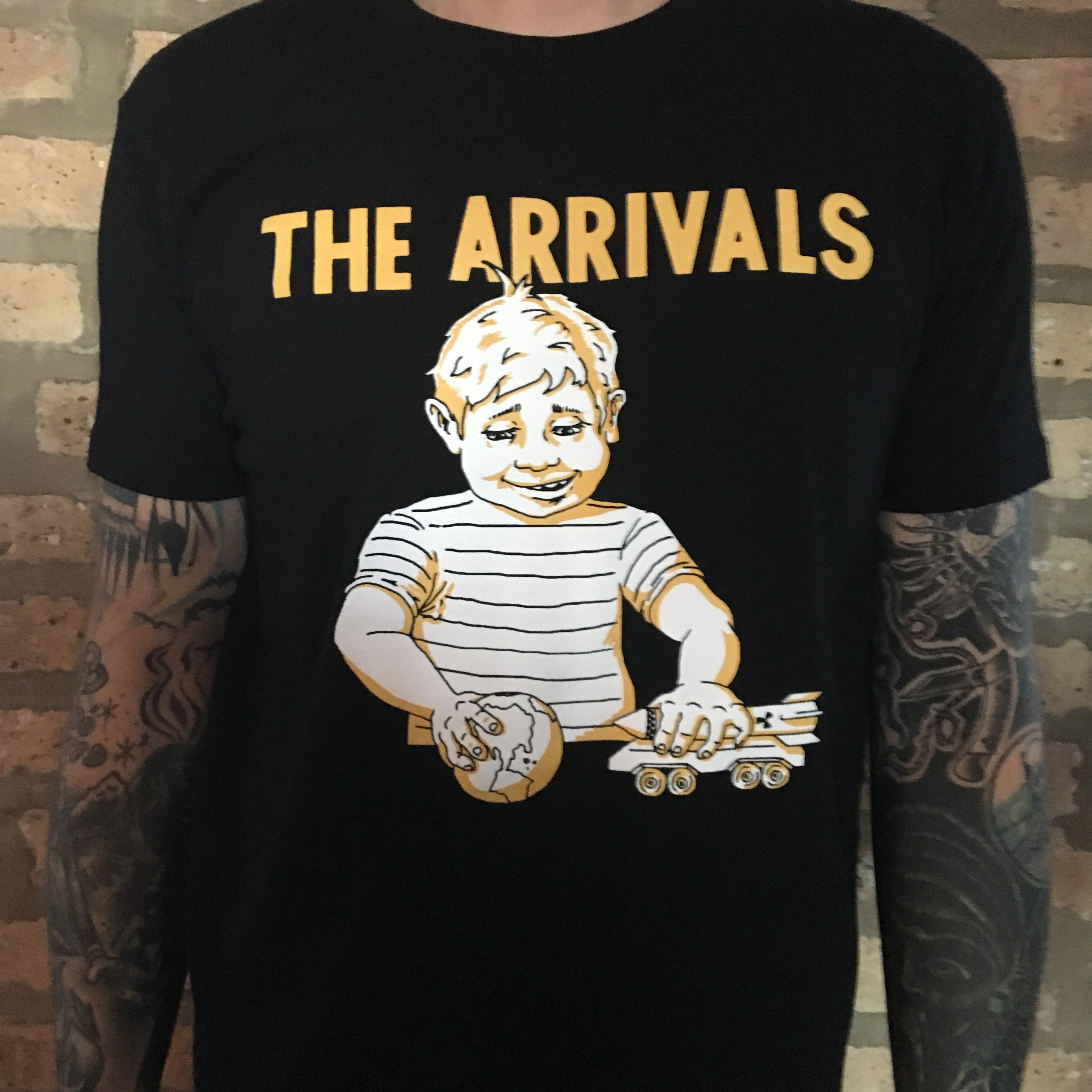 The Arrivals "War Games" Tee Shirt