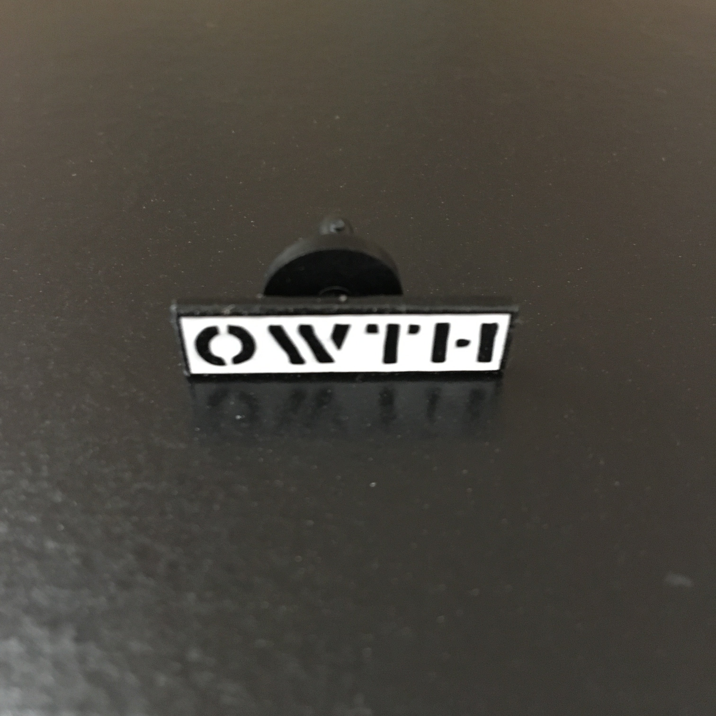 OWTH "Stencil" Enamel Pin