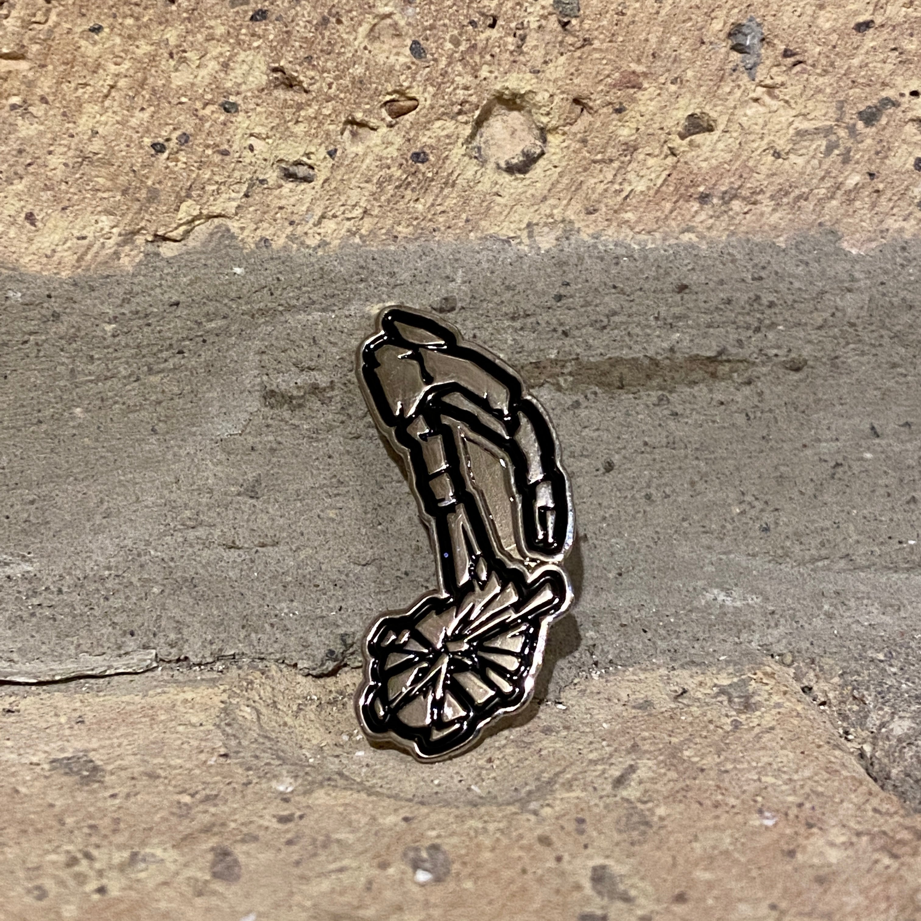 American Steel "Note" Enamel Pin