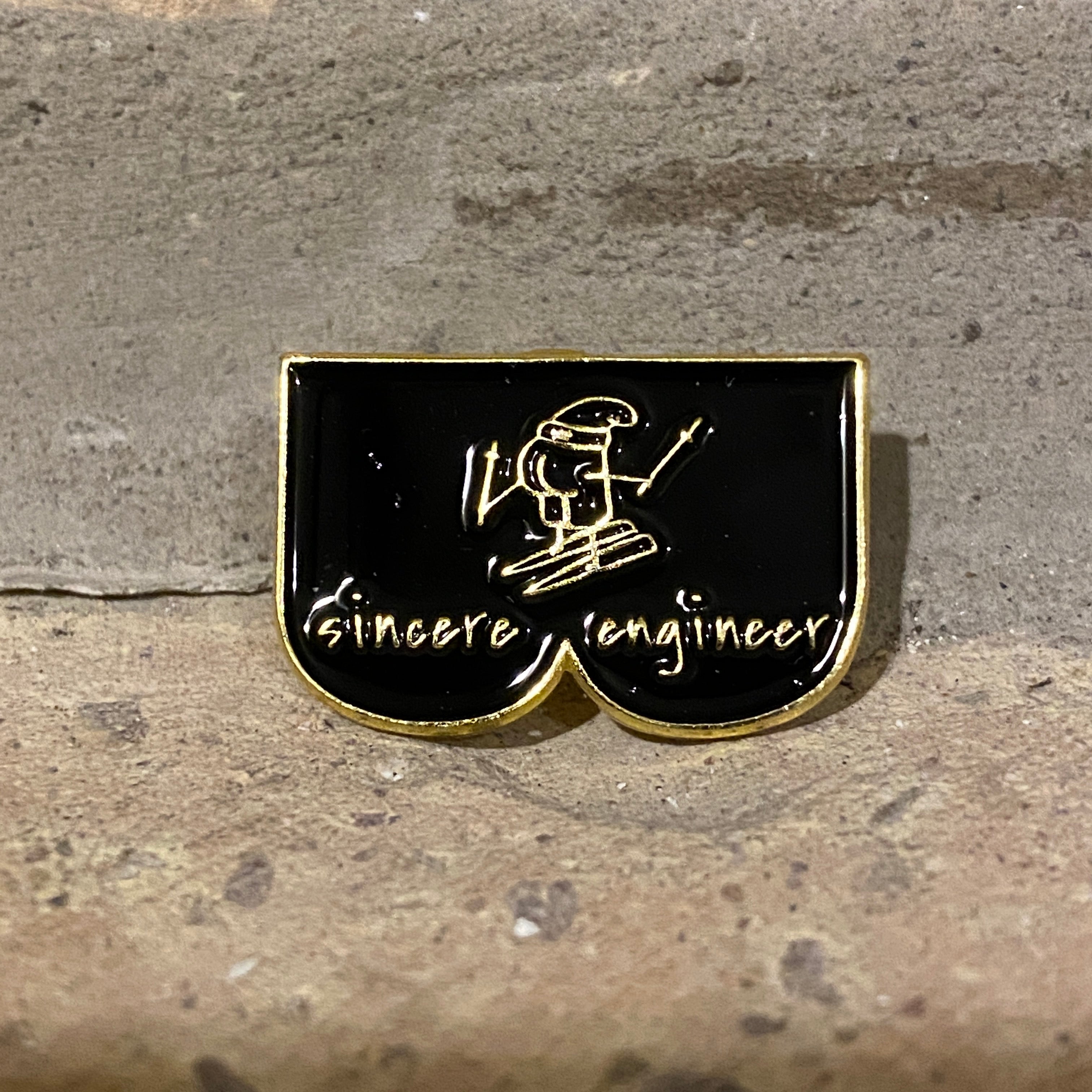 Sincere Engineer "Butt Ski" Enamel Pin