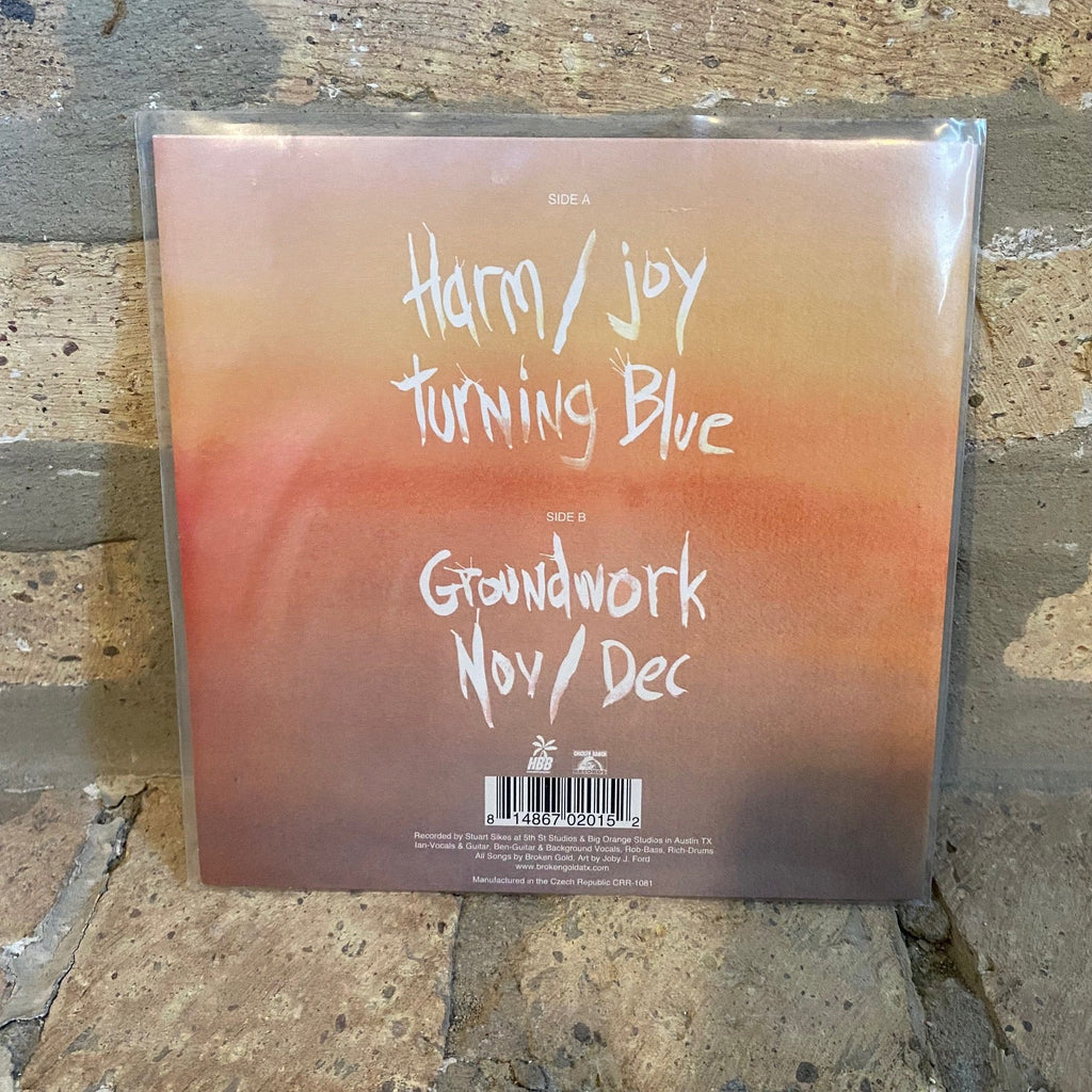 Broken Gold "Turning Blue" 7"