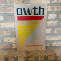 OWTH "Calm / Collected 2022" Tour Poster