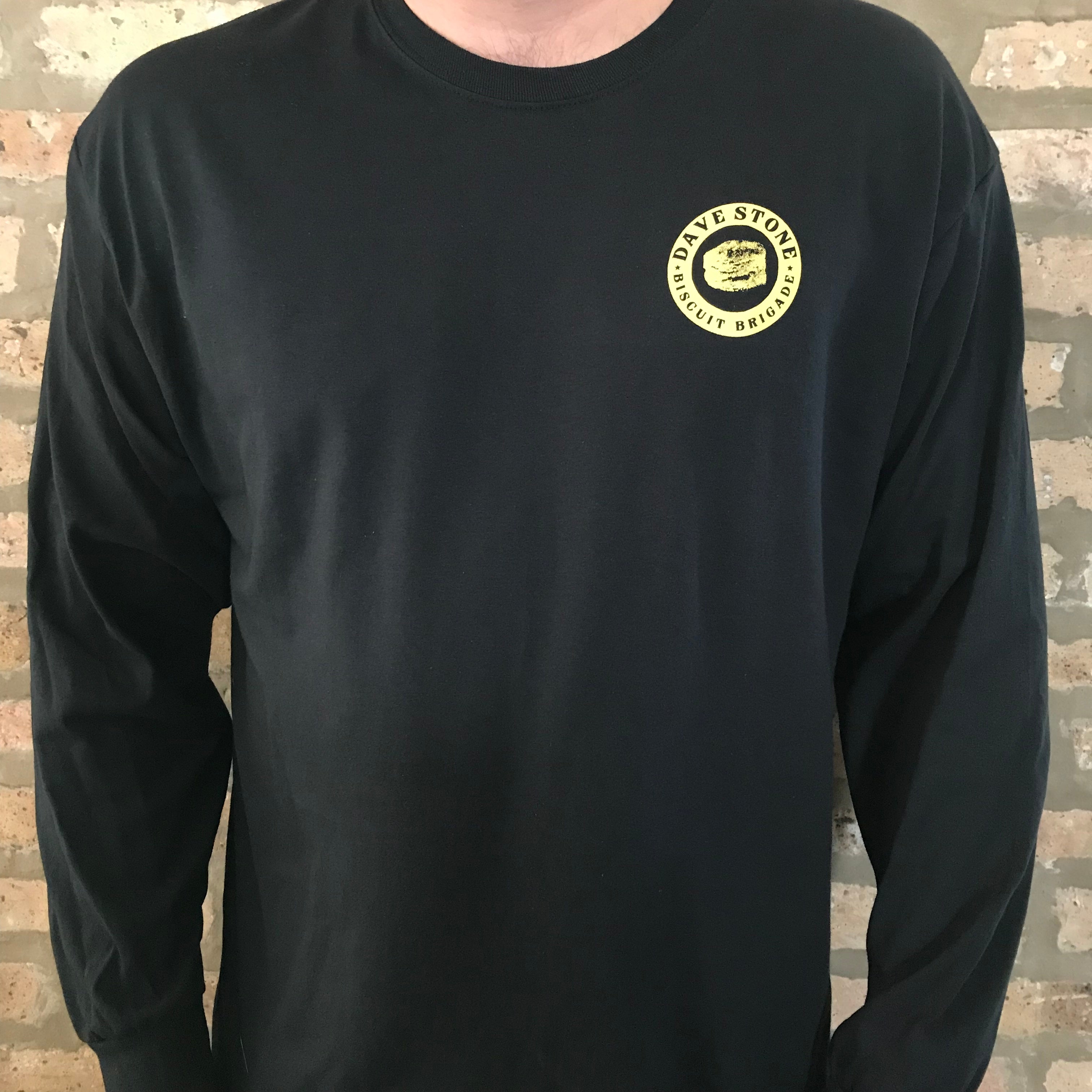 Dave Stone "Biscuit Brigade" Long Sleeve Tee Shirt