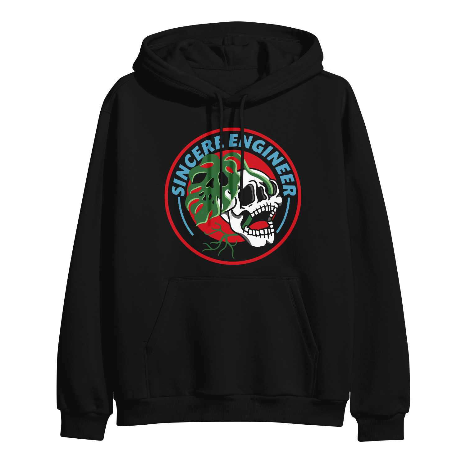 Sincere Engineer "Skull Plant" Pullover Hoodie
