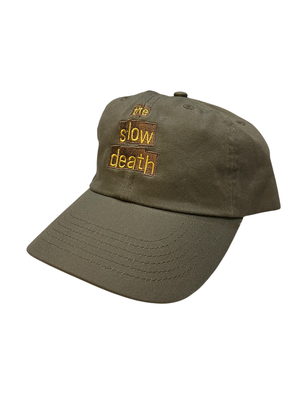 The Slow Death Embroidered Dad Hat