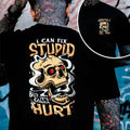 I Can’t Fix Stupid But I Can Watch You Try – Gen X Graphic T-Shirt, Funny Retro Unisex Cotton Tee