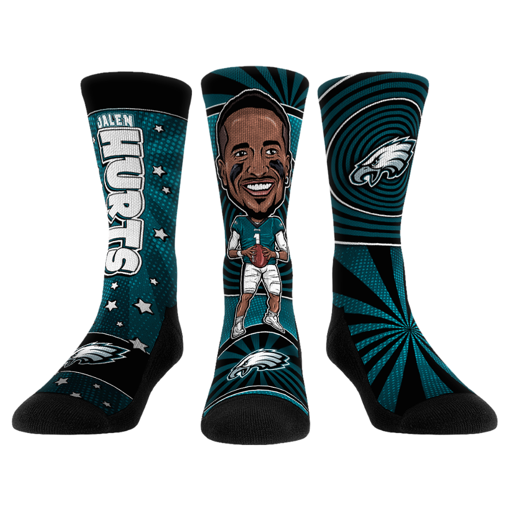Jalen Hurts - Philadelphia Eagles - Bobblehead 3-Pack