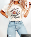 "Keep the Immigrants Deport the Racists" Dynamic Political Activism Tee