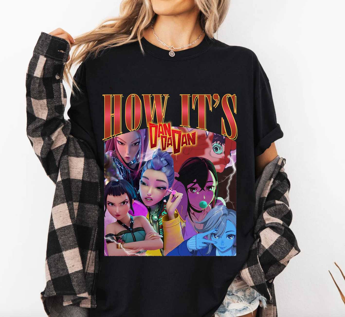 Kpop Demon Hunter T-Shirt – Anime x Idol Culture Fusion Tee, Streetwear Style for Otaku & K-Music Fans