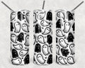 Ghosts Puffy 20 oz Skinny Tumbler