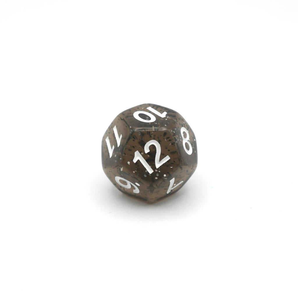 Essence of Licorice - 7 Piece DnD Dice Set | Acrylic RPG Gaming Dice