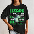 "Lizard Lizard Lizard" Elio Meme Tee – Weirdcore Y2K Aesthetic shirt