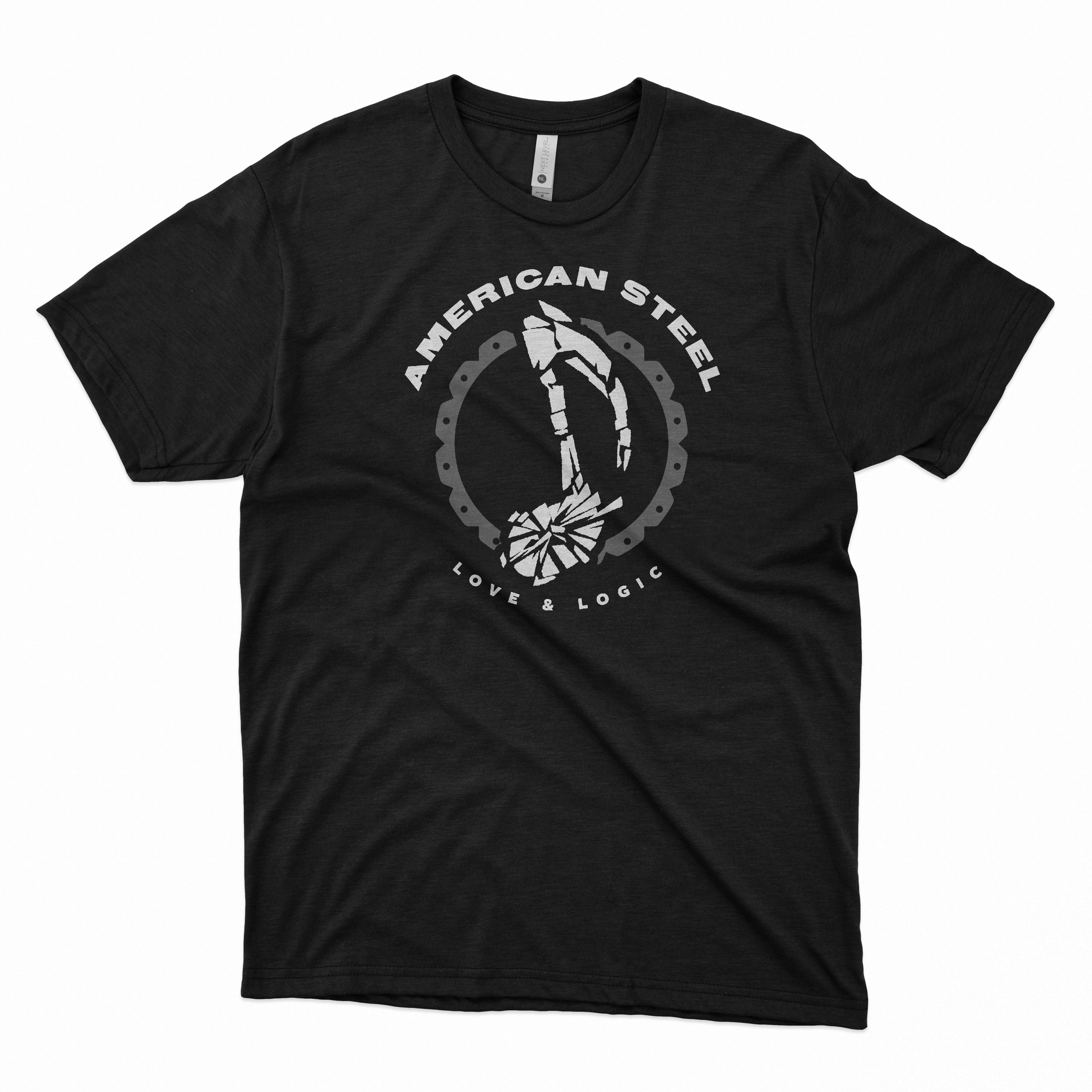 American Steel "Love and Logic" Tee Shirt