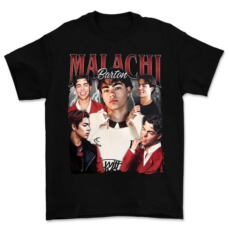 Malachii Barton Vintage Shirt – Retro 90s Fan Tee, Unisex Cotton T-Shirt for TV Show Fans & Collectors