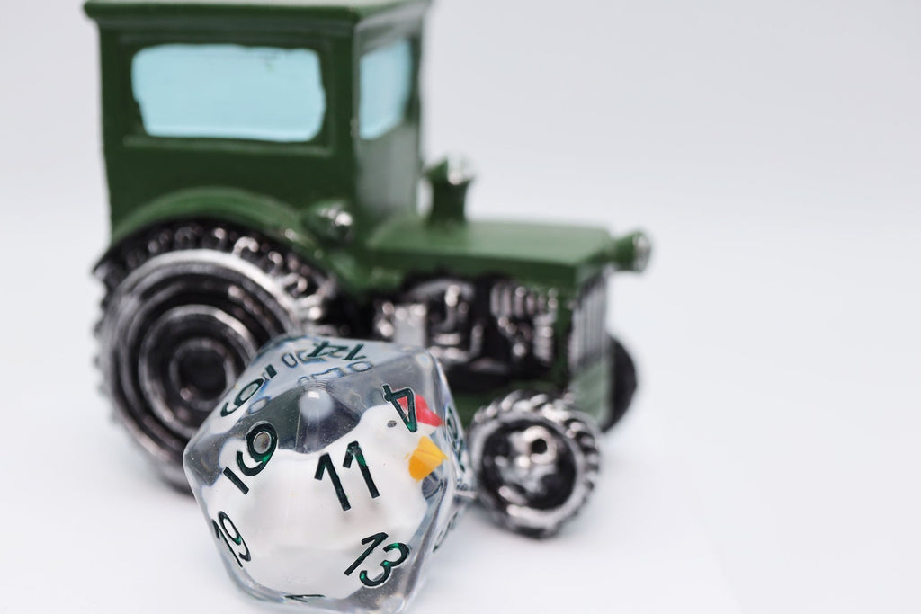 Foam Brain Games 30mm Large D20 - Big Mama Hen