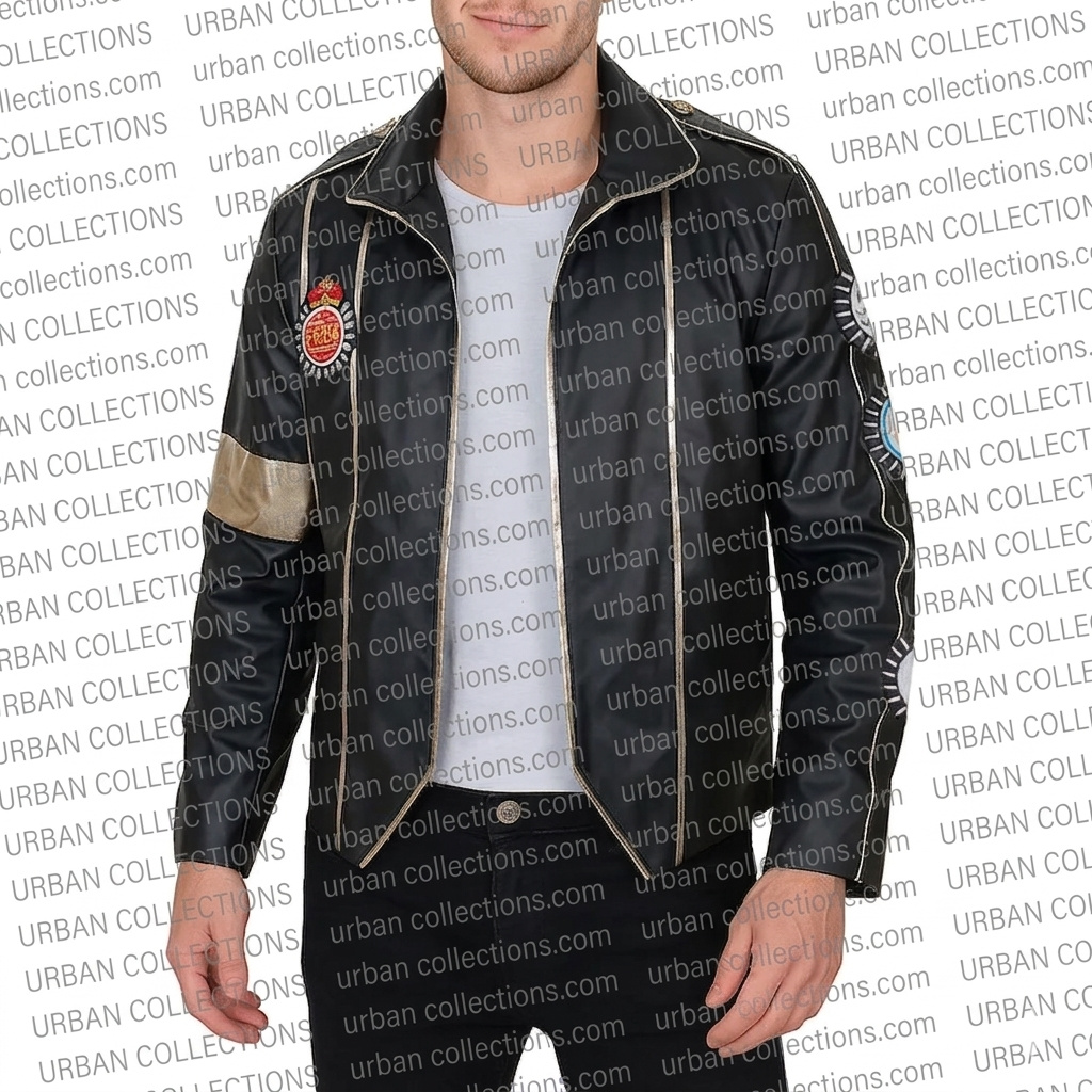 Elizabeth Taylor Michael Jackson Tribute Leather Jacket