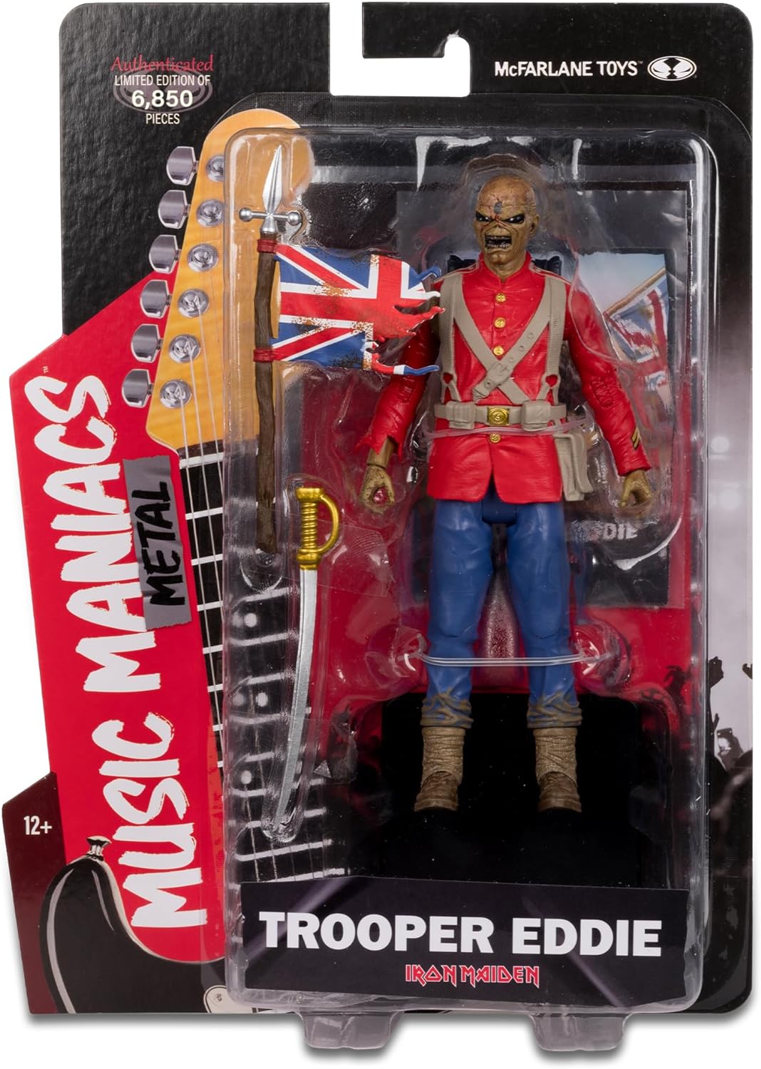 McFarlane Music Maniacs Iron Maiden Eddie Action Figure Limited Edition
