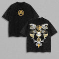 Mighty Morphin Power Rangers T-Shirt – Green, White, & Red Ranger Graphic Tee