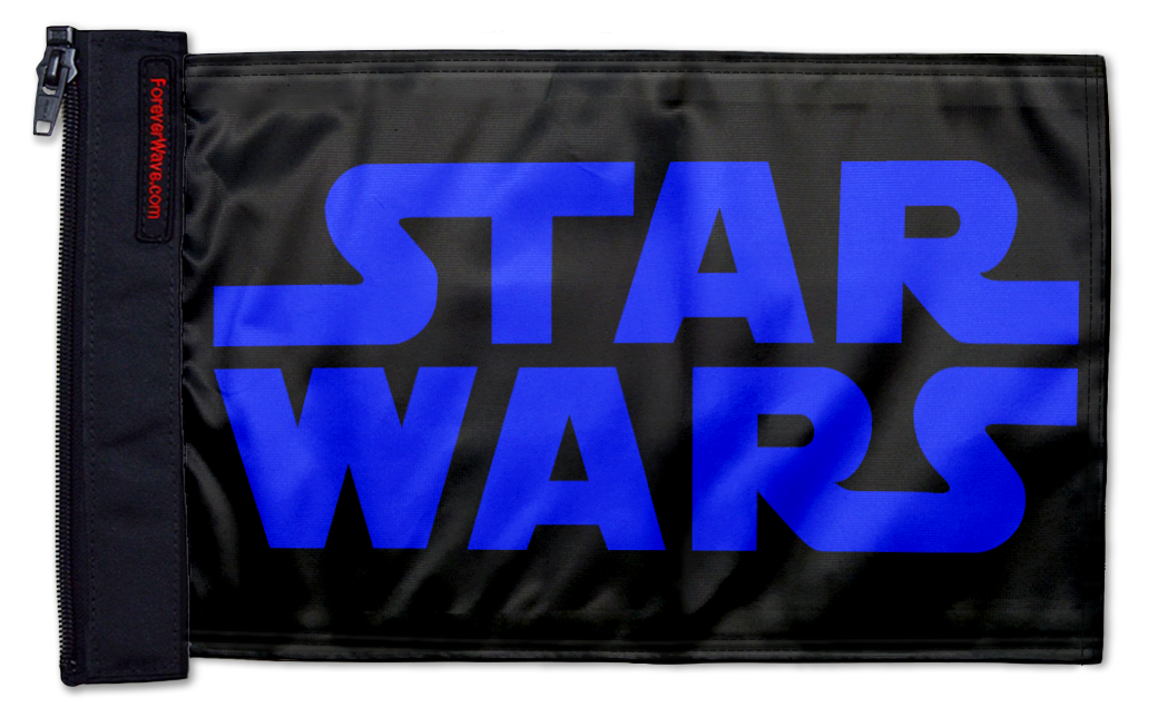 Star Wars 12"x18" Forever Wave Flag for Golf Carts