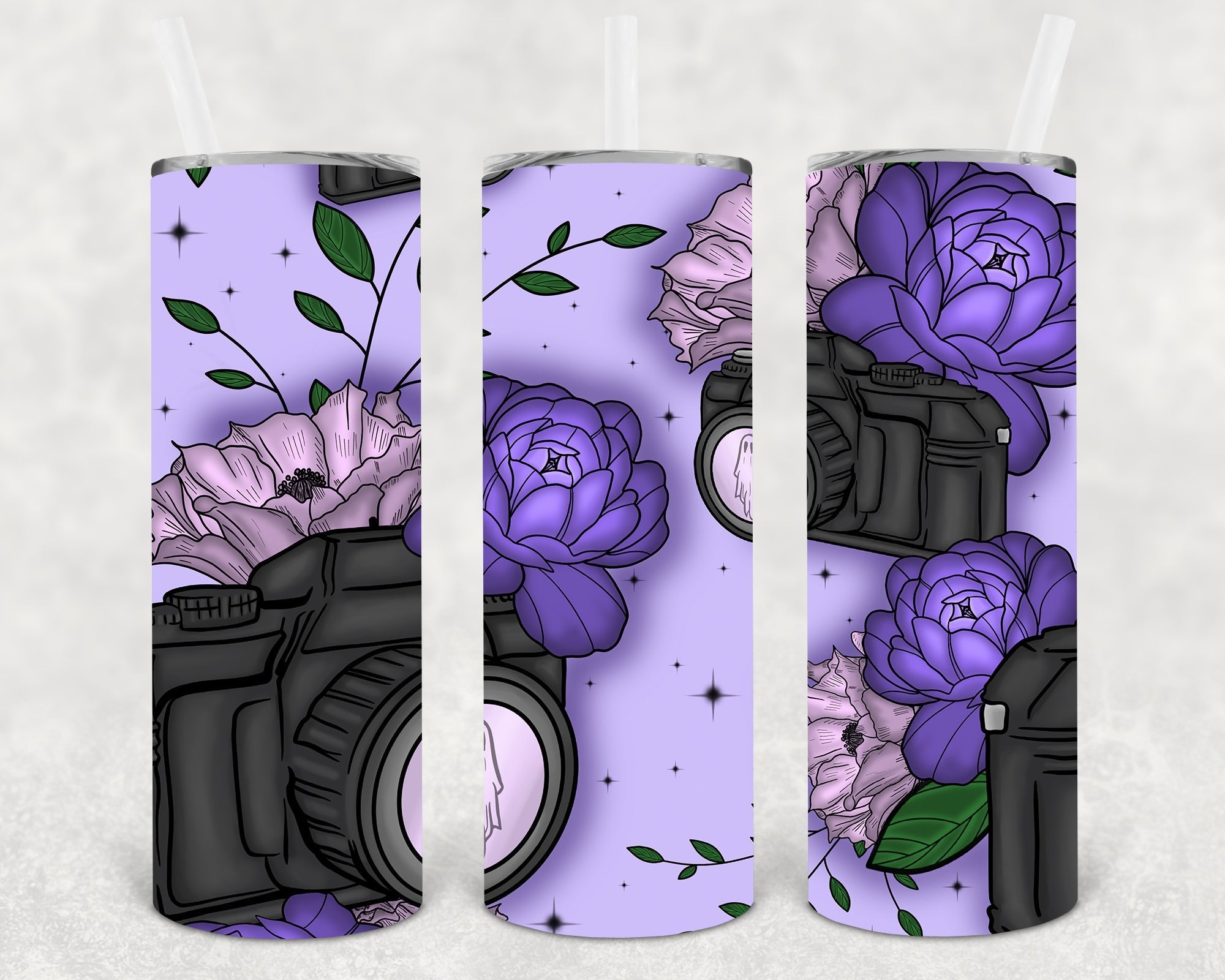 My Whole Life is a Dark Room 20 oz Skinny Tumbler