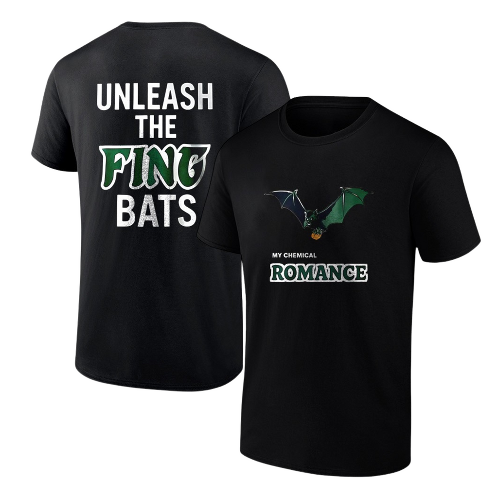My Chemical Romance 'The Black Parade' Tour 2025 T-shirt - 'Unleash The F'ING Bats' Merch