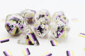 Foam Brain Games Pride Flag RPG Dice Set
