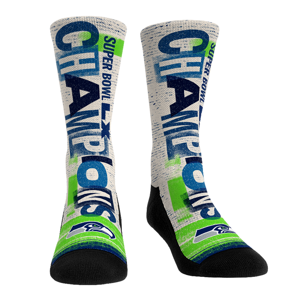 Seattle Seahawks - Super Bowl LX Champions - Letter Press