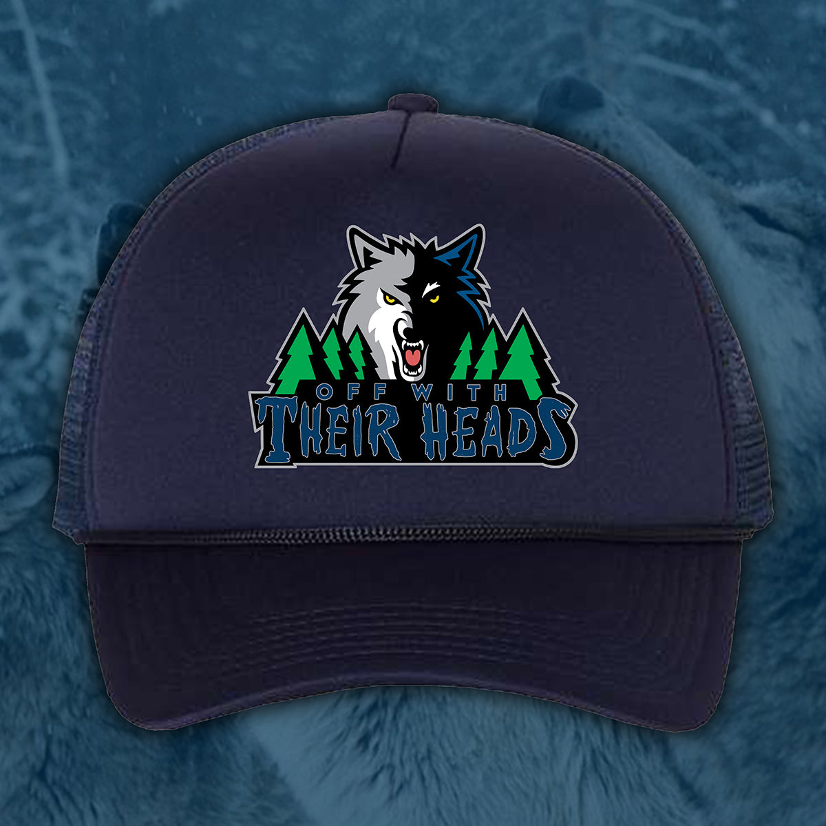 Off With Their Heads "Wolves" Foam Trucker Hats
