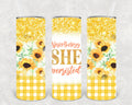 Nevertheless She Persisted 20 oz Skinny Tumbler