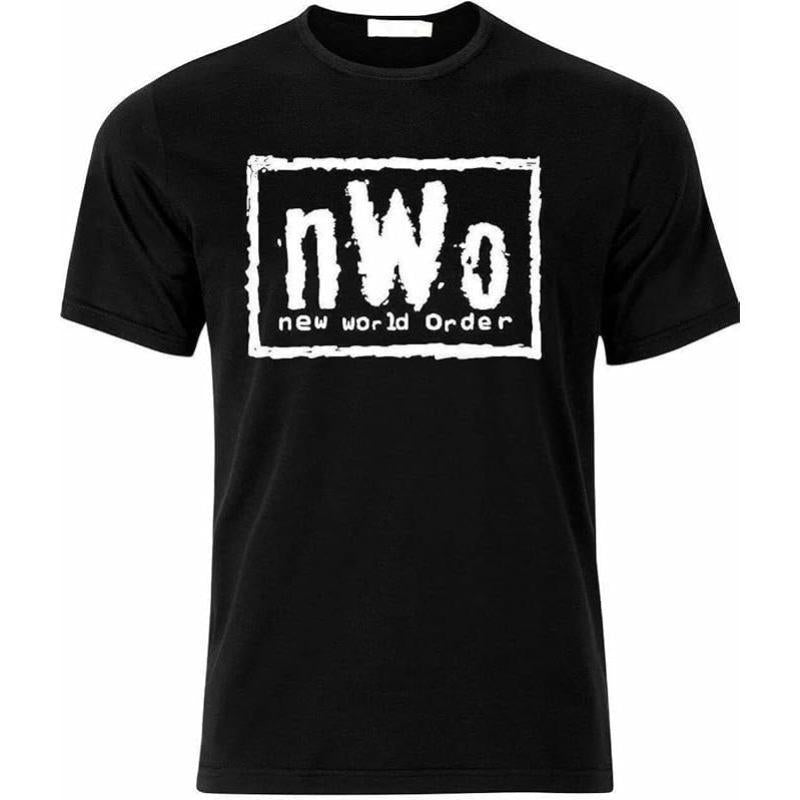 New World Order T-Shirt – NWO Logo WCW Pro Wrestling Tee