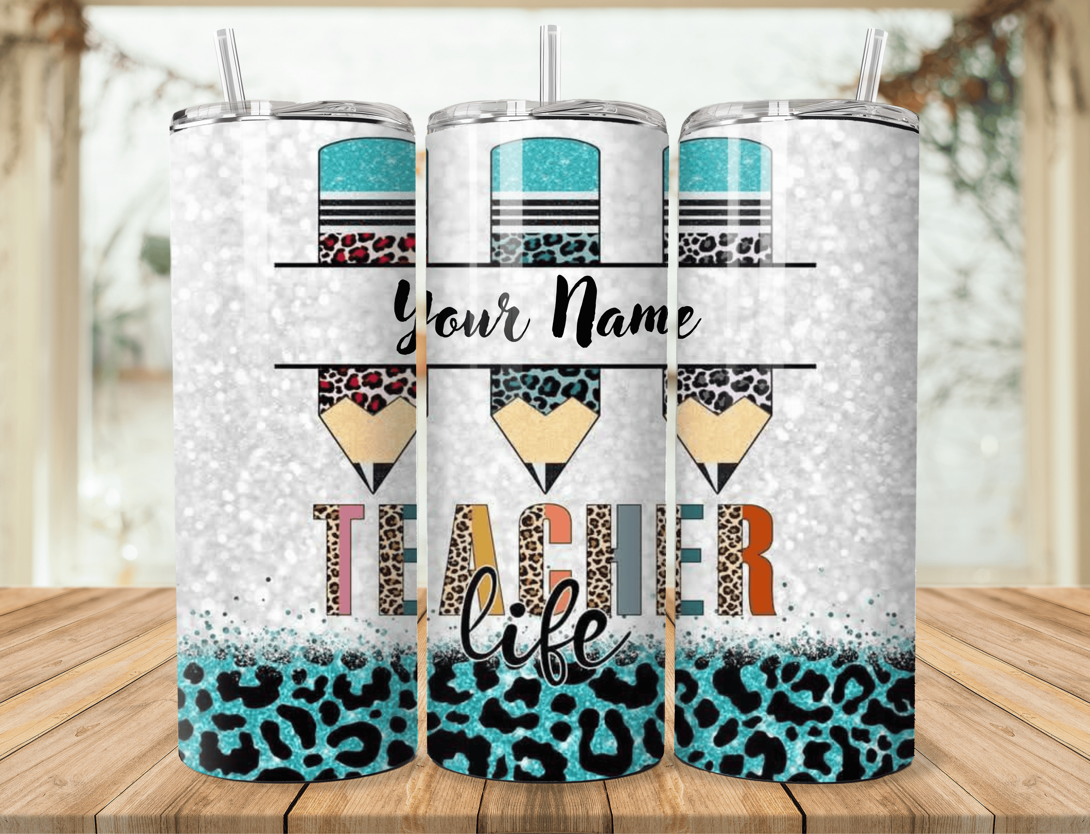 Teacher Stainless Steel Tumbler – Inspirational & Personalized Designs
